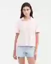 Camiseta Polo Jersey Rosa Nouveau Claro Talla M Chevignon