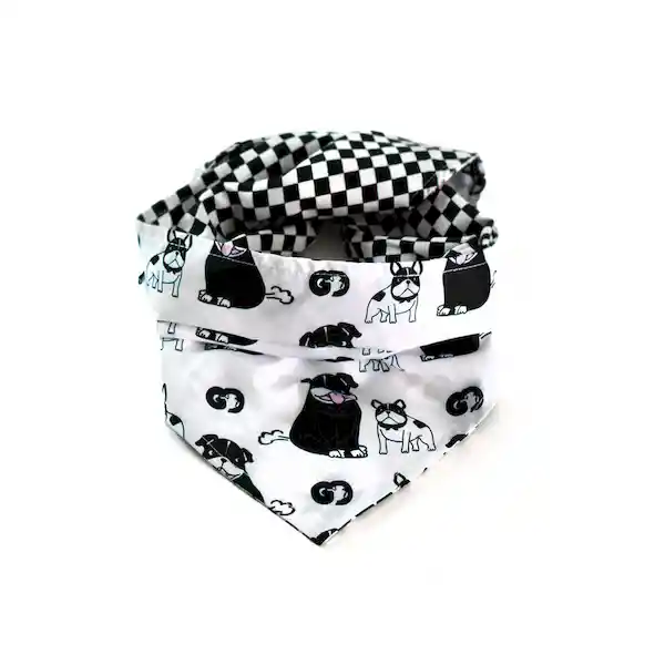 Gordogs Pañoleta Dog Friends White Talla Grande