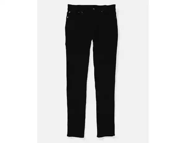 Pantalón Jean Super Skinny Negra Talla 30 x 30 American Eagle