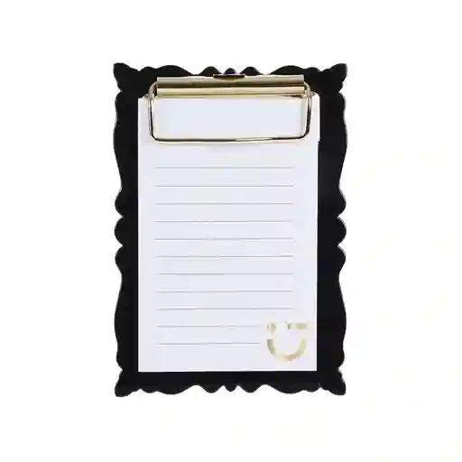 Libreta Portapapeles Serie Silver Gray Miniso
