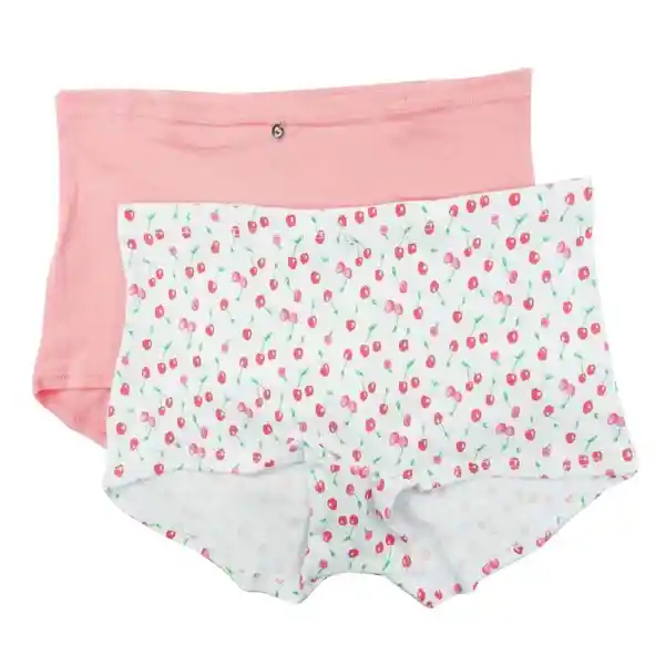 Lili Pink Bóxer Algodón Talla L