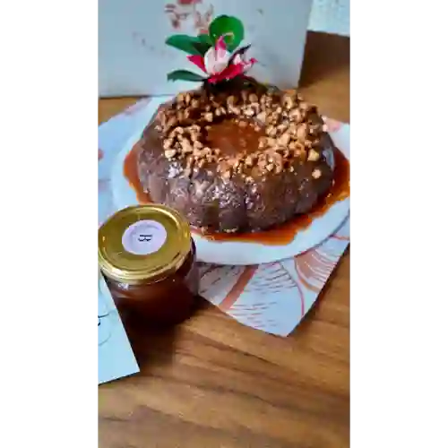 Combo Torta de Naranja con Caramelo Salado y Macadamias Carame