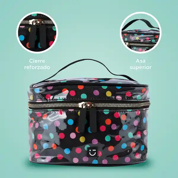 Cosmetiquera Tipo Neceser Serie Miniso
