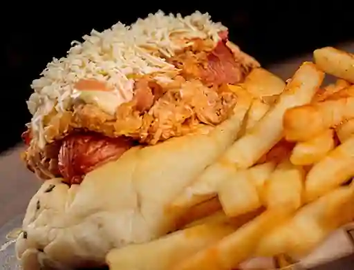 Perro garaje
