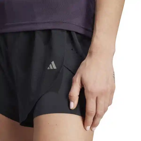 Adidas Short D4t Hiit 2in1sh Mujer Negro Talla M IM8178