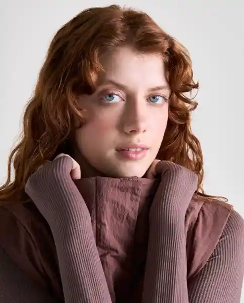 Chaleco Mujer Café Talla M 699G004_CAF191213 Americanino