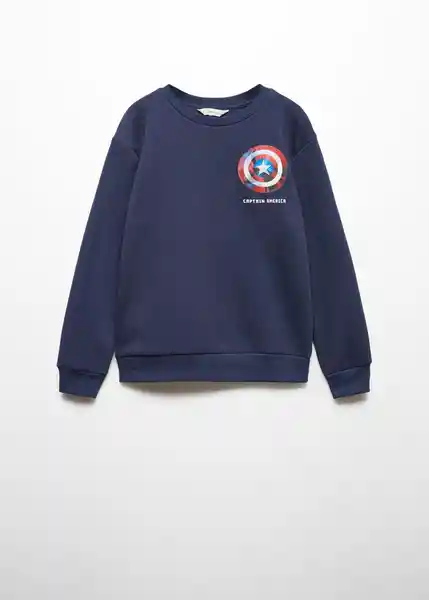 Sudadera America Niños Navy Talla 8 Mango