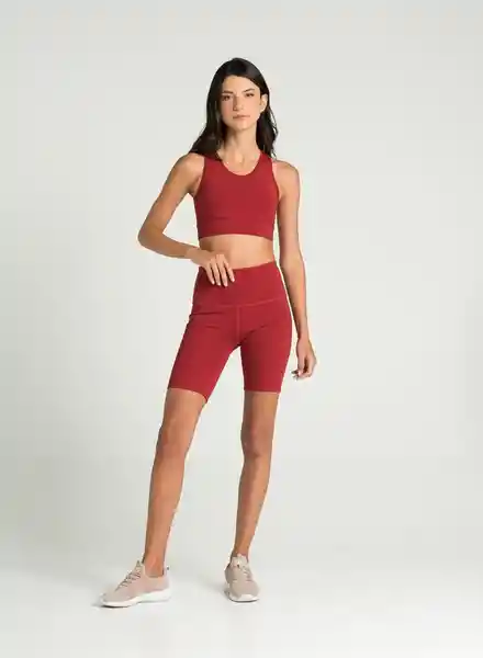 Everlast Short Ciclista Para Dama Rojo Talla S