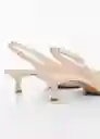 Zapatos Tachi Mujer Off White Talla 39 Mango