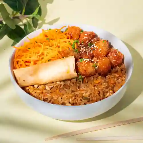 Bowl Arroz Pollo Agridulce