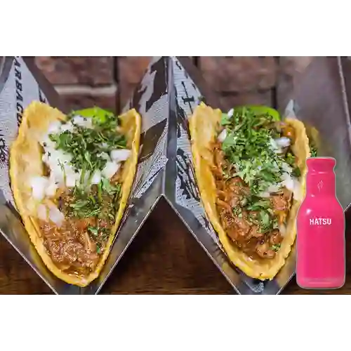 Combo Pulled Chuck + Te Hatsu Rosa 400 ml