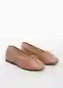 Zapatos Selli Mujer Nude Talla 35 Mango