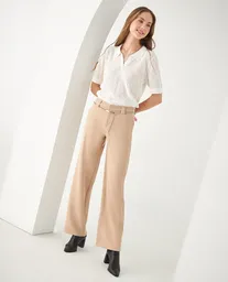 Pantalón BEI151214 Talla 10 432F007 Esprit