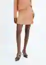 Falda Phill Peach Talla M Mujer Mango