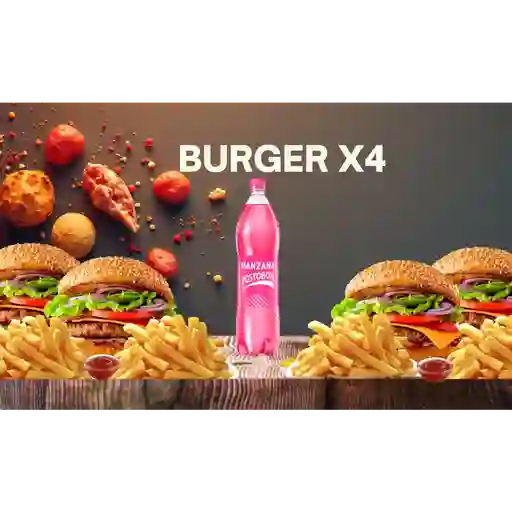 Burger x4