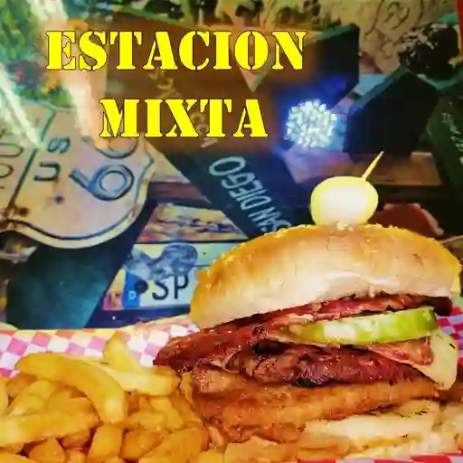 Hamburguesa estacion mixta