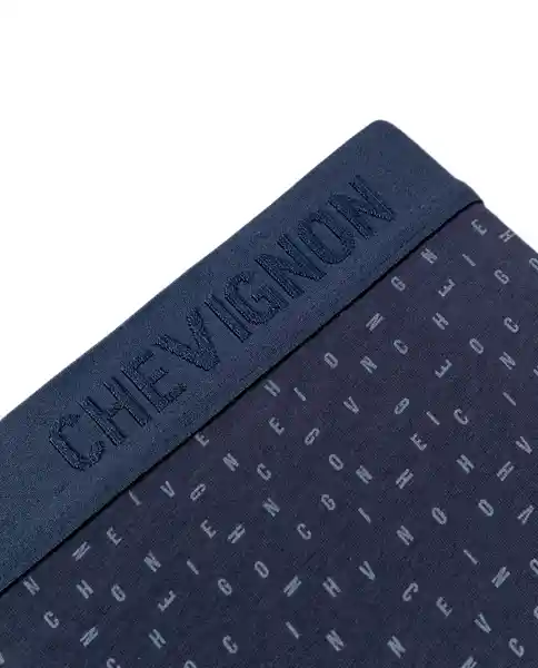 Bóxer Music Negro Sombrio Ultraoscuro Talla XL Chevignon