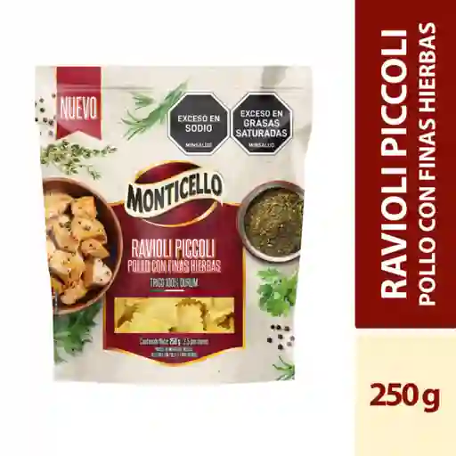 Ravioli Picoli Con Pollo Finas Hierbas x 250 g