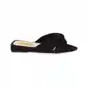 Sandalias Plana London Negro Talla 36