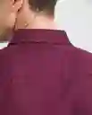 Camiseta Oxford Masculino Morado Sombrío Ultra Oscuro L Chevignon