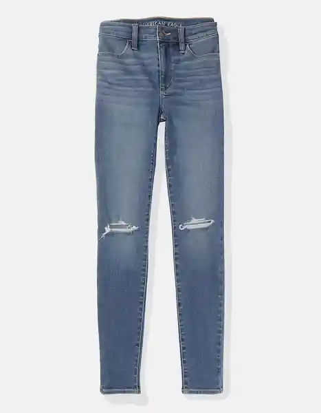 Jean Mujer Azul Talla 4 Regular American Eagle 04334973