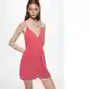 Vestido Mono Solis Fresa Talla XS Mujer Mango