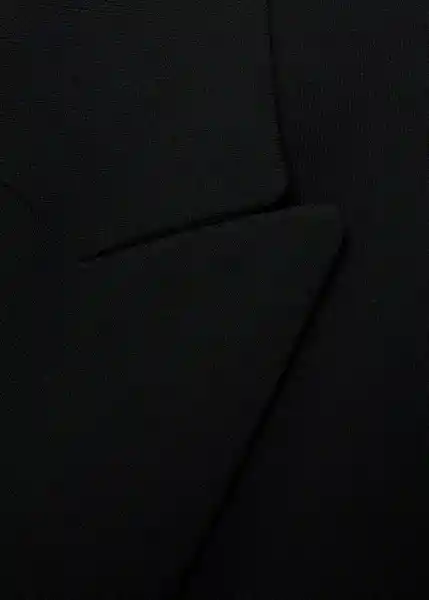 Blazer Americana na Iguana Negro Talla XL Mujer Mango