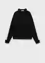 Jersey Comox Negro Talla XL Mujer Mango