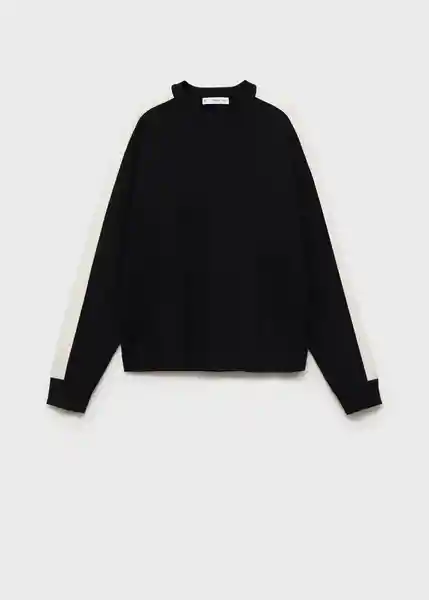 Jersey Comox Negro Talla XL Mujer Mango