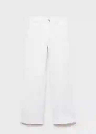 Jean Danila Blanco Talla 40 Mujer Mango
