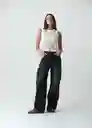 Saco Tejido Mujer Crudo Marfil Claro Talla L 582G088 Naf Naf