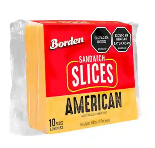 Borden Queso Imitación Sabor American