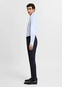 Camisa Pals Celeste Talla XL Hombre Mango