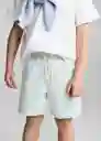 Bermuda Aron Verde Talla 70 Niños Mango