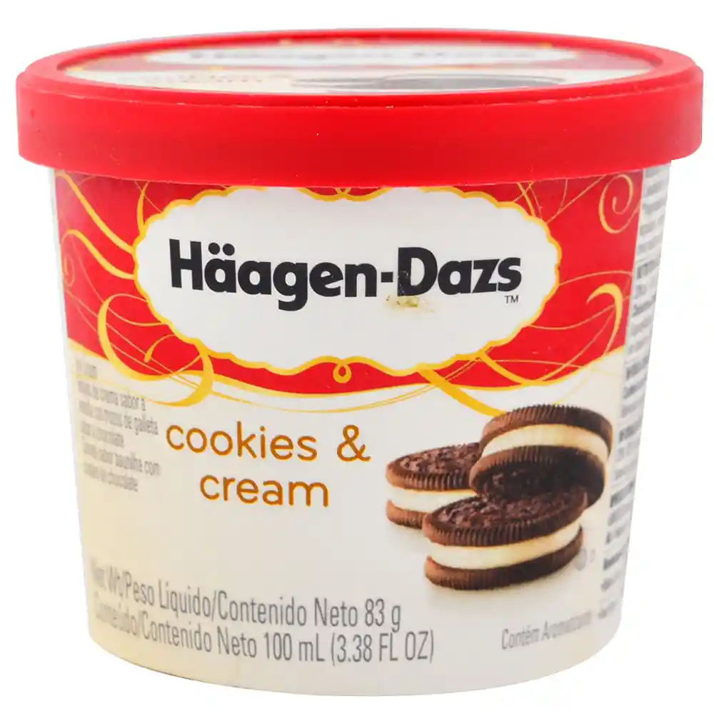 Haagen-Dazs Helado Sabor Cookies & Cream