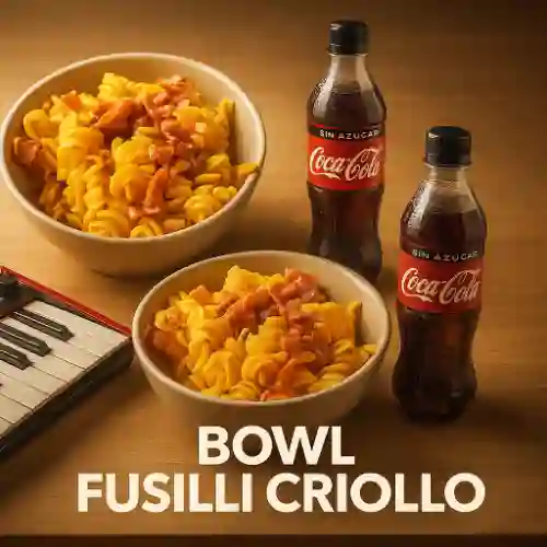 X2 Bowl Fusilli Ranchero en Combo