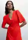 Vestido Red 2 Rojo Talla S Mujer Mango