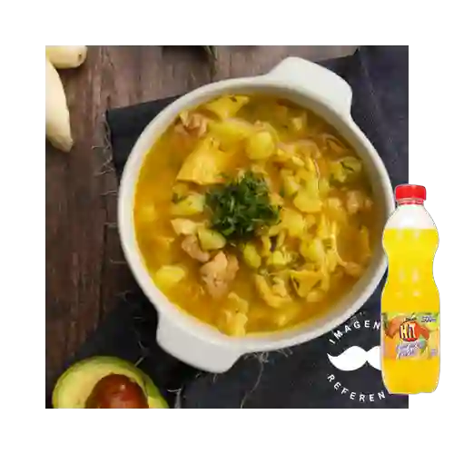 Combo Sopa de Mondongo + Hit Naranja Piña 500 ml