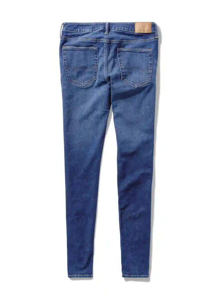 Jean Skinny Azul Talla 28 X 30 Hombre American Eagle