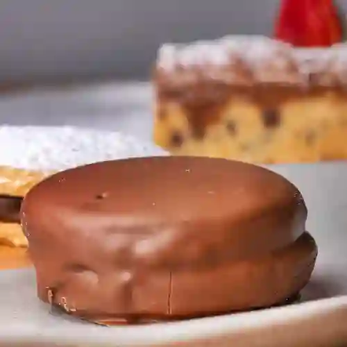 Alfajor Cubierto con Chocolate
