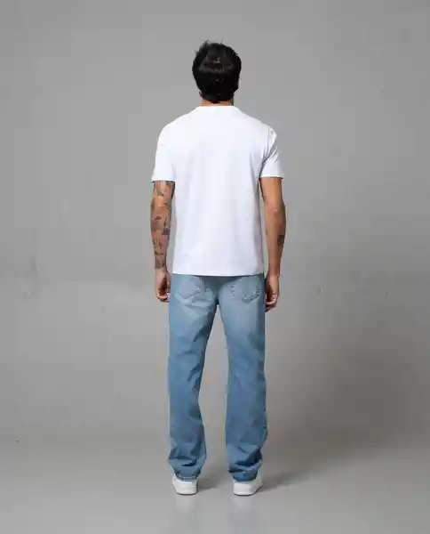Jean Classic Hombre Azul Nube Claro T 38 51456 Rifle