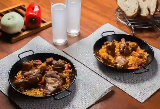 Combo 2 Paellas Valenciana.