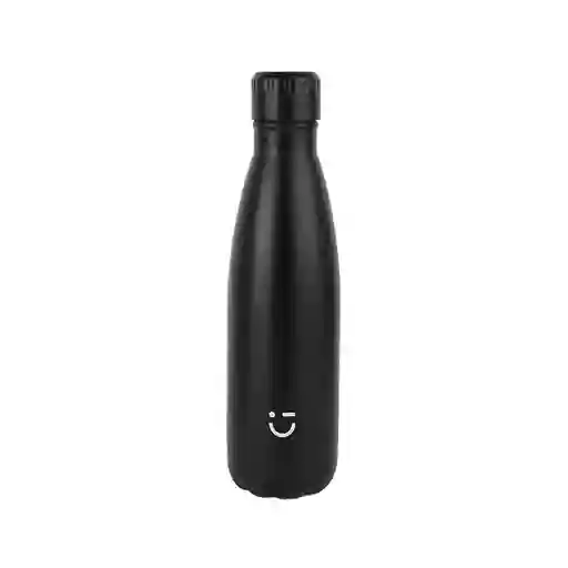 Termo Botella Color Negro Miniso
