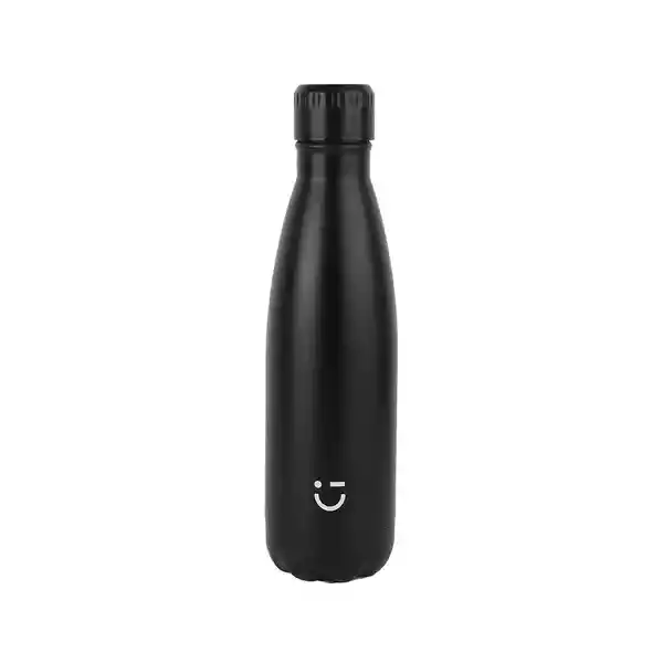 Termo Botella Color Negro Miniso