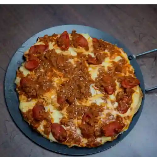 Pizza Carnes Mediana