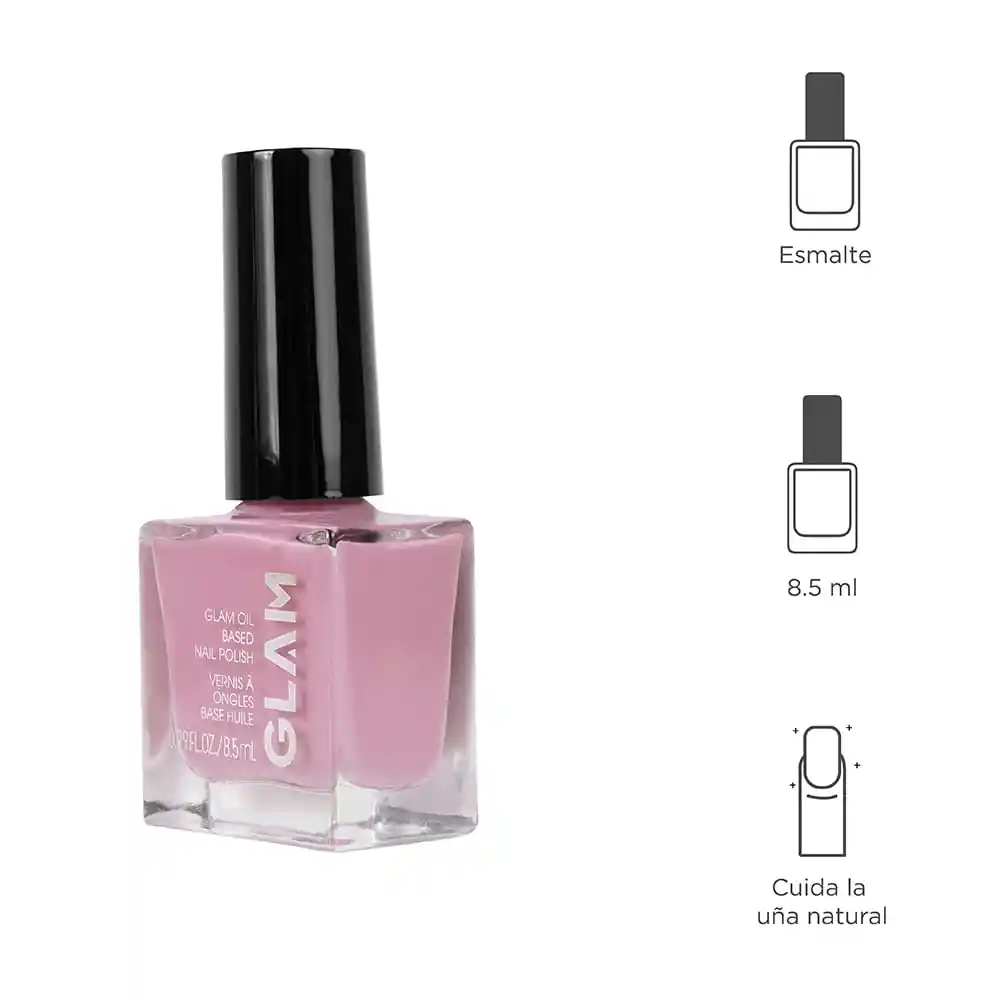 Miniso Esmalte Para Uñas a Base de Aceite Rosa Retro