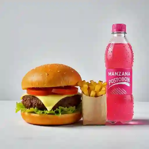 Combo Hamburguesa Tradicional