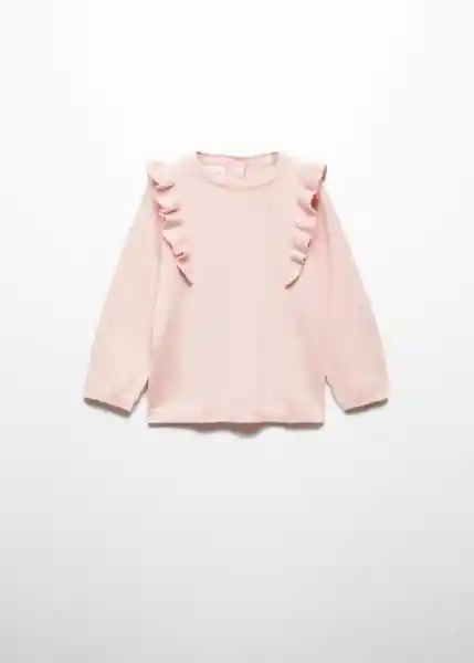 Jersey Mina Rosa Pastel Talla 70 Niña Mango