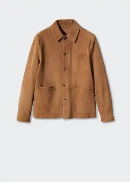 Chaqueta Cazadora Garden Camel Talla L Hombre Mango