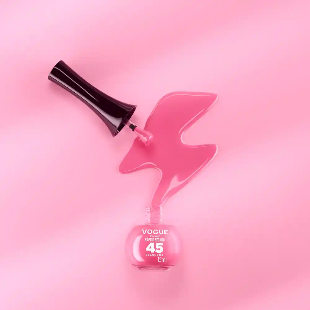 Esmalte Vogue Rápido Secado Pasión Profunda